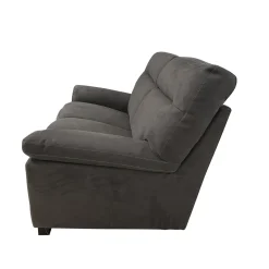 Bissolo Casa Divani A 3 Posti<DIVANO 3 POSTI FLAVIA IN TESSUTO DARK GREY: vendita online DIVANO 3 POSTI FLAVIA IN TESSUTO DARK GREY in offerta