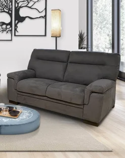 Bissolo Casa Divani A 2 Posti<DIVANO 2 POSTI FLAVIA IN TESSUTO NABUCCO DARK GREY: vendita online DIVANO 2 POSTI FLAVIA IN TESSUTO NABUCCO DARK GREY in offerta