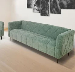 Bissolo Casa Divani A 3 Posti<DIVANO 3 POSTI IN TESSUTO VERDE : vendita online DIVANO 3 POSTI IN TESSUTO VERDE in offerta