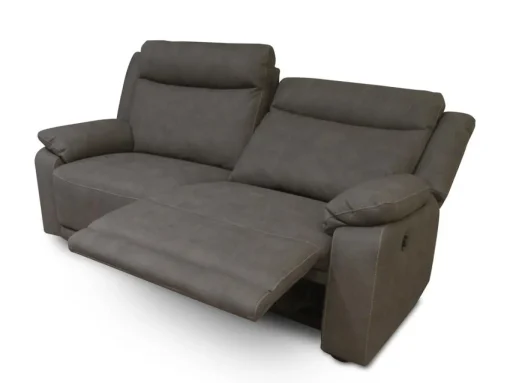 Bissolo Casa Divani A 2 Posti<DIVANO 2 POSTI ISCHIA CON RELAX ELETTRICO IN TESSUTO NABUCCO ELEPHANT: vendita online DIVANO 2 POSTI ISCHIA CON RELAX ELETTRICO IN TESSUTO NABUCCO ELEPHANT in offerta