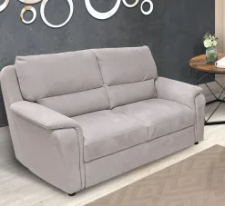 Bissolo Casa Divani A 2 Posti<DIVANO 2 POSTI MOD. ELBA IN TESSUTO GRIGIO CHIARO: vendita online DIVANO 2 POSTI MOD. ELBA IN TESSUTO GRIGIO CHIARO in offerta