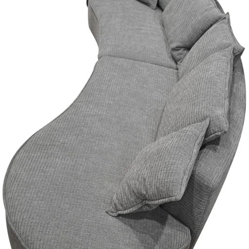 Bissolo Casa Divani Xxl|Divani Angolari<DIVANO 3 POSTI MOD. LEVI CON TERMINALE IN TESSUTO GRIGIO: vendita online DIVANO 3 POSTI MOD. LEVI CON TERMINALE IN TESSUTO GRIGIO in offerta