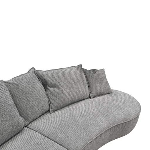 Bissolo Casa Divani Xxl|Divani Angolari<DIVANO 3 POSTI MOD. LEVI CON TERMINALE IN TESSUTO GRIGIO: vendita online DIVANO 3 POSTI MOD. LEVI CON TERMINALE IN TESSUTO GRIGIO in offerta