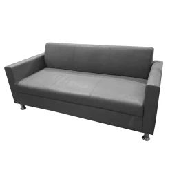 Bissolo Casa Divani A 3 Posti<DIVANO 3 POSTI MOD.JACOPO IN ECOPELLE VINTAGE GRIGIO : vendita online DIVANO 3 POSTI MOD.JACOPO IN ECOPELLE VINTAGE GRIGIO in offerta