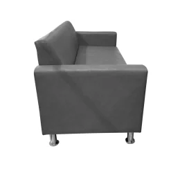 Bissolo Casa Divani A 3 Posti<DIVANO 3 POSTI MOD.JACOPO IN ECOPELLE VINTAGE GRIGIO : vendita online DIVANO 3 POSTI MOD.JACOPO IN ECOPELLE VINTAGE GRIGIO in offerta