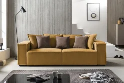 Bissolo Casa Divani Xxl|Divani A 3 Posti<DIVANO 3 POSTI SURF BIG FAMILY IN TESSUTO GIALLO: vendita online DIVANO 3 POSTI SURF BIG FAMILY IN TESSUTO GIALLO in offerta