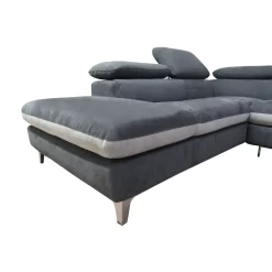 Bissolo Casa Divani Angolari<Divano con Penisola e Seduta Relax: modello Star