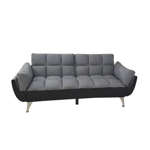 Bissolo Casa Divani Letto<DIVANO LETTO CARLO CM 220 CON APERTURA CLIC CLAC IN TESSUTO GRIGIO: vendita online DIVANO LETTO CARLO CM 220 CON APERTURA CLIC CLAC IN TESSUTO GRIGIO in offerta