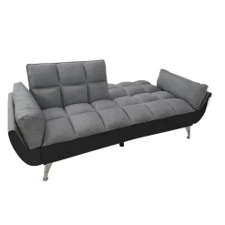 Bissolo Casa Divani Letto<DIVANO LETTO CARLO CM 220 CON APERTURA CLIC CLAC IN TESSUTO GRIGIO: vendita online DIVANO LETTO CARLO CM 220 CON APERTURA CLIC CLAC IN TESSUTO GRIGIO in offerta