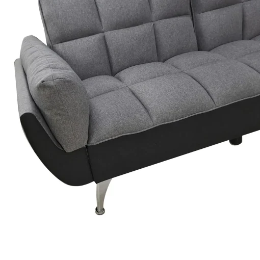 Bissolo Casa Divani Letto<DIVANO LETTO CARLO CM 220 CON APERTURA CLIC CLAC IN TESSUTO GRIGIO: vendita online DIVANO LETTO CARLO CM 220 CON APERTURA CLIC CLAC IN TESSUTO GRIGIO in offerta