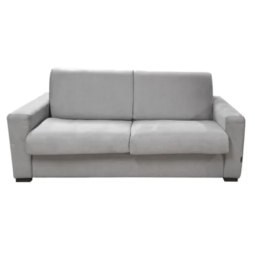 Bissolo Casa Divani Letto<DIVANO LETTO CITY CM 195 CON RETE ELETTROSALDATA IN TESSUTO GRIGIO: vendita online DIVANO LETTO CITY CM 195 CON RETE ELETTROSALDATA IN TESSUTO GRIGIO in offerta