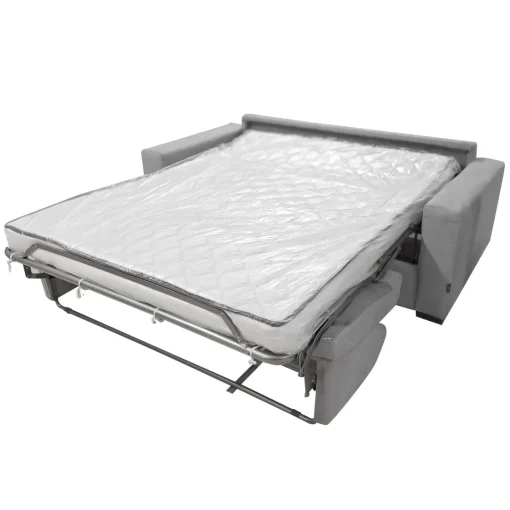 Bissolo Casa Divani Letto<DIVANO LETTO CITY CM 195 CON RETE ELETTROSALDATA IN TESSUTO GRIGIO: vendita online DIVANO LETTO CITY CM 195 CON RETE ELETTROSALDATA IN TESSUTO GRIGIO in offerta