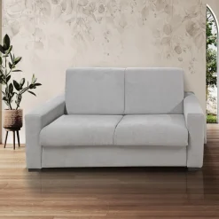 Bissolo Casa Divani Letto<DIVANO LETTO CITY CM 175 CON RETE ELETTROSALDATA IN TESSUTO GRIGIO: vendita online DIVANO LETTO CITY CM 175 CON RETE ELETTROSALDATA IN TESSUTO GRIGIO in offerta