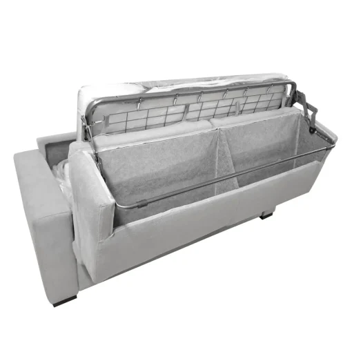 Bissolo Casa Divani Letto<DIVANO LETTO CITY CM 175 CON RETE ELETTROSALDATA IN TESSUTO GRIGIO: vendita online DIVANO LETTO CITY CM 175 CON RETE ELETTROSALDATA IN TESSUTO GRIGIO in offerta