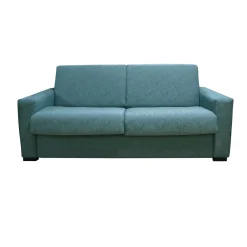 Bissolo Casa Divani Letto<DIVANO LETTO CITY CM 195 CON RETE ELETTROSALDATA IN TESSUTO TURCHESE: vendita online DIVANO LETTO CITY CM 195 CON RETE ELETTROSALDATA IN TESSUTO TURCHESE in offerta