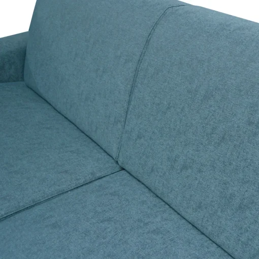 Bissolo Casa Divani Letto<DIVANO LETTO CITY CM 195 CON RETE ELETTROSALDATA IN TESSUTO TURCHESE: vendita online DIVANO LETTO CITY CM 195 CON RETE ELETTROSALDATA IN TESSUTO TURCHESE in offerta