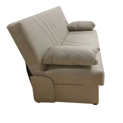 Bissolo Casa Divani Letto<DIVANO LETTO FIJI CON CLIC CLAC IN TESSUTO BEIGE: vendita online DIVANO LETTO FIJI CON CLIC CLAC IN TESSUTO BEIGE in offerta