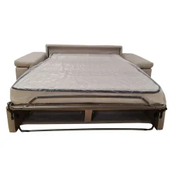 Bissolo Casa Divani Letto<DIVANO LETTO IRIS CM 220 CON RETE ELETTROSALDATA IN TESSUTO BEIGE: vendita online DIVANO LETTO IRIS CM 220 CON RETE ELETTROSALDATA IN TESSUTO BEIGE in offerta