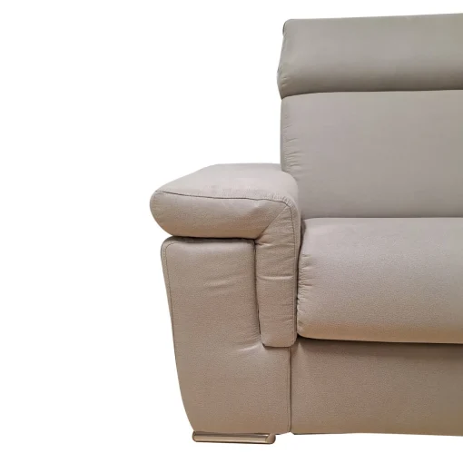 Bissolo Casa Divani Letto<DIVANO LETTO IRIS CM 220 CON RETE ELETTROSALDATA IN TESSUTO BEIGE: vendita online DIVANO LETTO IRIS CM 220 CON RETE ELETTROSALDATA IN TESSUTO BEIGE in offerta