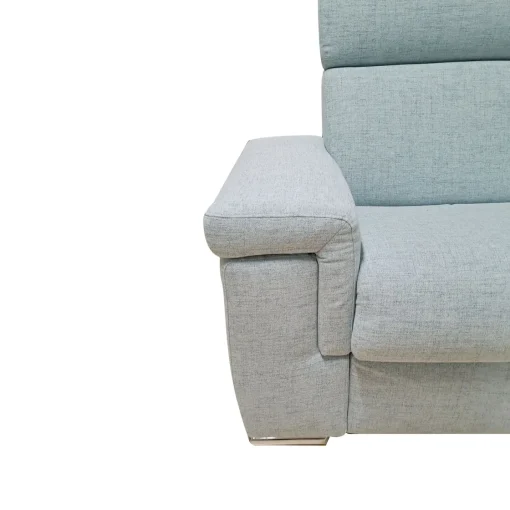Bissolo Casa Divani Letto<DIVANO LETTO IRIS CM 240 CON RETE ELETTROSALDATA IN TESSUTO ACQUA: vendita online DIVANO LETTO IRIS CM 240 CON RETE ELETTROSALDATA IN TESSUTO ACQUA in offerta