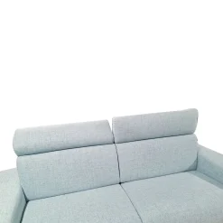 Bissolo Casa Divani Letto<DIVANO LETTO IRIS CM 240 CON RETE ELETTROSALDATA IN TESSUTO ACQUA: vendita online DIVANO LETTO IRIS CM 240 CON RETE ELETTROSALDATA IN TESSUTO ACQUA in offerta