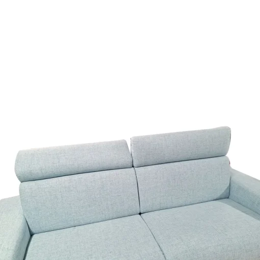 Bissolo Casa Divani Letto<DIVANO LETTO IRIS CM 240 CON RETE ELETTROSALDATA IN TESSUTO ACQUA: vendita online DIVANO LETTO IRIS CM 240 CON RETE ELETTROSALDATA IN TESSUTO ACQUA in offerta