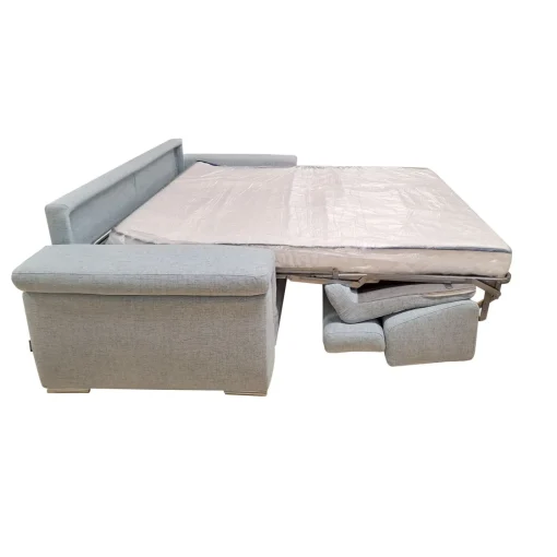 Bissolo Casa Divani Letto<DIVANO LETTO IRIS CM 240 CON RETE ELETTROSALDATA IN TESSUTO ACQUA: vendita online DIVANO LETTO IRIS CM 240 CON RETE ELETTROSALDATA IN TESSUTO ACQUA in offerta