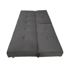 Bissolo Casa Divani Letto<DIVANO LETTO KIKO CON APERTURA CLIC CLAC IN TESSUTO GRIGIO SCURO: vendita online DIVANO LETTO KIKO CON APERTURA CLIC CLAC IN TESSUTO GRIGIO SCURO in offerta