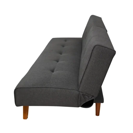 Bissolo Casa Divani Letto<DIVANO LETTO KIKO CON APERTURA CLIC CLAC IN TESSUTO GRIGIO SCURO: vendita online DIVANO LETTO KIKO CON APERTURA CLIC CLAC IN TESSUTO GRIGIO SCURO in offerta