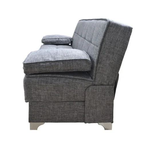 Bissolo Casa Divani Letto<DIVANO LETTO NEON CON APERTURA CLIC CLAC IN TESSUTO GRIGIO: vendita online DIVANO LETTO NEON CON APERTURA CLIC CLAC IN TESSUTO GRIGIO in offerta