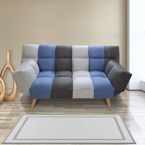 Bissolo Casa Divani Letto<DIVANO LETTO PAOLO CON APERTURA CLIC CLAC IN TESSUTO MULTICOLORE: vendita online DIVANO LETTO PAOLO CON APERTURA CLIC CLAC IN TESSUTO MULTICOLORE in offerta