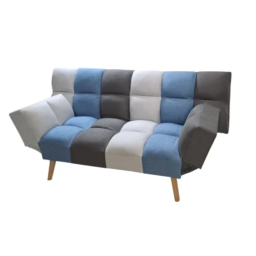 Bissolo Casa Divani Letto<DIVANO LETTO PAOLO CON APERTURA CLIC CLAC IN TESSUTO MULTICOLORE: vendita online DIVANO LETTO PAOLO CON APERTURA CLIC CLAC IN TESSUTO MULTICOLORE in offerta
