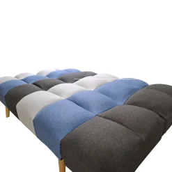Bissolo Casa Divani Letto<DIVANO LETTO PAOLO CON APERTURA CLIC CLAC IN TESSUTO MULTICOLORE: vendita online DIVANO LETTO PAOLO CON APERTURA CLIC CLAC IN TESSUTO MULTICOLORE in offerta