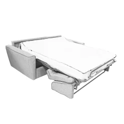 Bissolo Casa Divani Letto<DIVANO LETTO PERLA CM 195 CON RETE ELETTROSALDATA IN TESSUTO GRIGIO CHIARO : vendita online DIVANO LETTO PERLA CM 195 CON RETE ELETTROSALDATA IN TESSUTO GRIGIO CHIARO in offerta