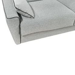 Bissolo Casa Divani Letto<DIVANO LETTO PERLA CM 195 CON RETE ELETTROSALDATA IN TESSUTO GRIGIO CHIARO : vendita online DIVANO LETTO PERLA CM 195 CON RETE ELETTROSALDATA IN TESSUTO GRIGIO CHIARO in offerta