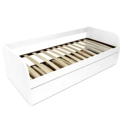 Bissolo Casa Letti Singoli<DIVANO LETTO SINGOLO BIANCO FRASSINATO