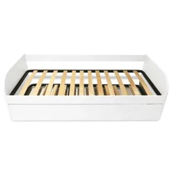 Bissolo Casa Letti Singoli<DIVANO LETTO SINGOLO BIANCO FRASSINATO