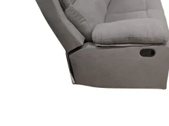 Bissolo Casa Divani A 3 Posti<DIVANO 3P KEY CON RELAX MANUALE IN TESSUTO GRIGIO CHIARO: vendita online DIVANO 3P KEY CON RELAX MANUALE IN TESSUTO GRIGIO CHIARO in offerta