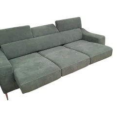 Bissolo Casa Divani A 3 Posti<DIVANO WINSON 3P MAXI CON SEDUTE ESTRAIBILI IN TESSUTO VERDE SALVIA : vendita online DIVANO WINSON 3P MAXI CON SEDUTE ESTRAIBILI IN TESSUTO VERDE SALVIA in offerta
