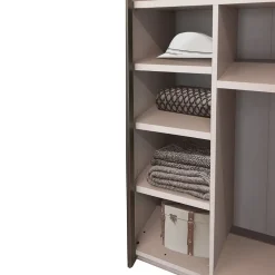 Bissolo Casa Accessori Armadi<divisorio interno con 3 ripiani sabbia RP685