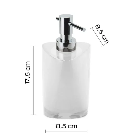 Bissolo Casa Porta Saponi E Dosatori<Dosasapone bagno: dosasapone modello twist bianco