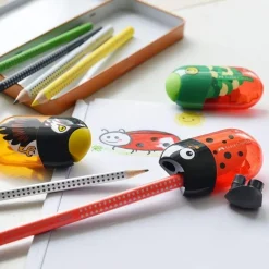 Bissolo Casa Cancelleria Temperamatite<FABER CASTELL - COCCINELLA TEMPERAMATITE 2 FORI CM 8: vendita online FABER CASTELL - COCCINELLA TEMPERAMATITE 2 FORI CM 8 in offerta