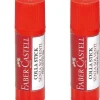 Bissolo Casa Cancelleria Colle<FABER CASTELL - CONFEZIONE 2 TUBETTI COLLA STICK 20GR: vendita online FABER CASTELL - CONFEZIONE 2 TUBETTI COLLA STICK 20GR in offerta