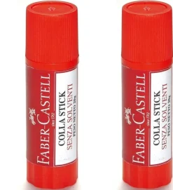 Bissolo Casa Cancelleria Colle<FABER CASTELL - CONFEZIONE 2 TUBETTI COLLA STICK 20GR: vendita online FABER CASTELL - CONFEZIONE 2 TUBETTI COLLA STICK 20GR in offerta