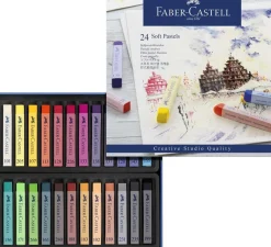 Bissolo Casa Colori A Matita Matite In Blister<FABER CASTELL - CRETE SOFT ASTUCCIO 24 PASTELLI COLORATI: vendita online FABER CASTELL - CRETE SOFT ASTUCCIO 24 PASTELLI COLORATI in offerta
