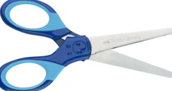 Bissolo Casa Cancelleria Forbici<FABER CASTELL - FORBICE GRIP IN ACCIAIO INOX BICOLORE: vendita online FABER CASTELL - FORBICE GRIP IN ACCIAIO INOX BICOLORE in offerta