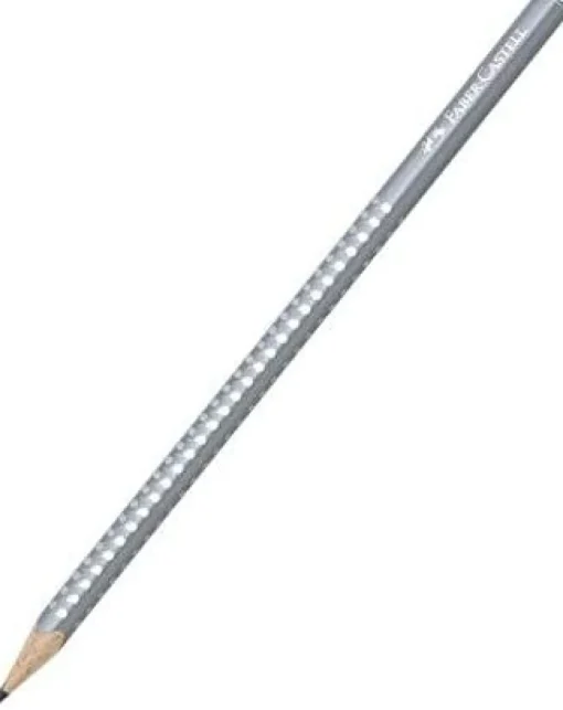 Bissolo Casa Matite E Portamine Matite<FABER CASTELL - MATITA SPARKLE B GRIGIO PERLATO: vendita online FABER CASTELL - MATITA SPARKLE B GRIGIO PERLATO in offerta