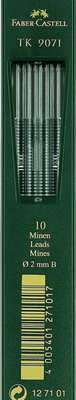 Bissolo Casa Disegno Tecnico Compassi<FABER CASTELL - MINA TK 9071 B 2MM: vendita online FABER CASTELL - MINA TK 9071 B 2MM in offerta