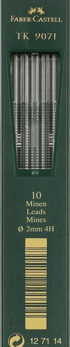 Bissolo Casa Disegno Tecnico Compassi<FABER CASTELL - MINA TK 9071 4H 2MM: vendita online FABER CASTELL - MINA TK 9071 4H 2MM in offerta
