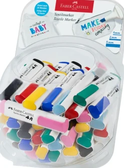 Bissolo Casa Sfusi<FABER CASTELL - PENNARELLO MARKER PER TESSUTI TEXTILE ASSORTITO: vendita online FABER CASTELL - PENNARELLO MARKER PER TESSUTI TEXTILE ASSORTITO in offerta